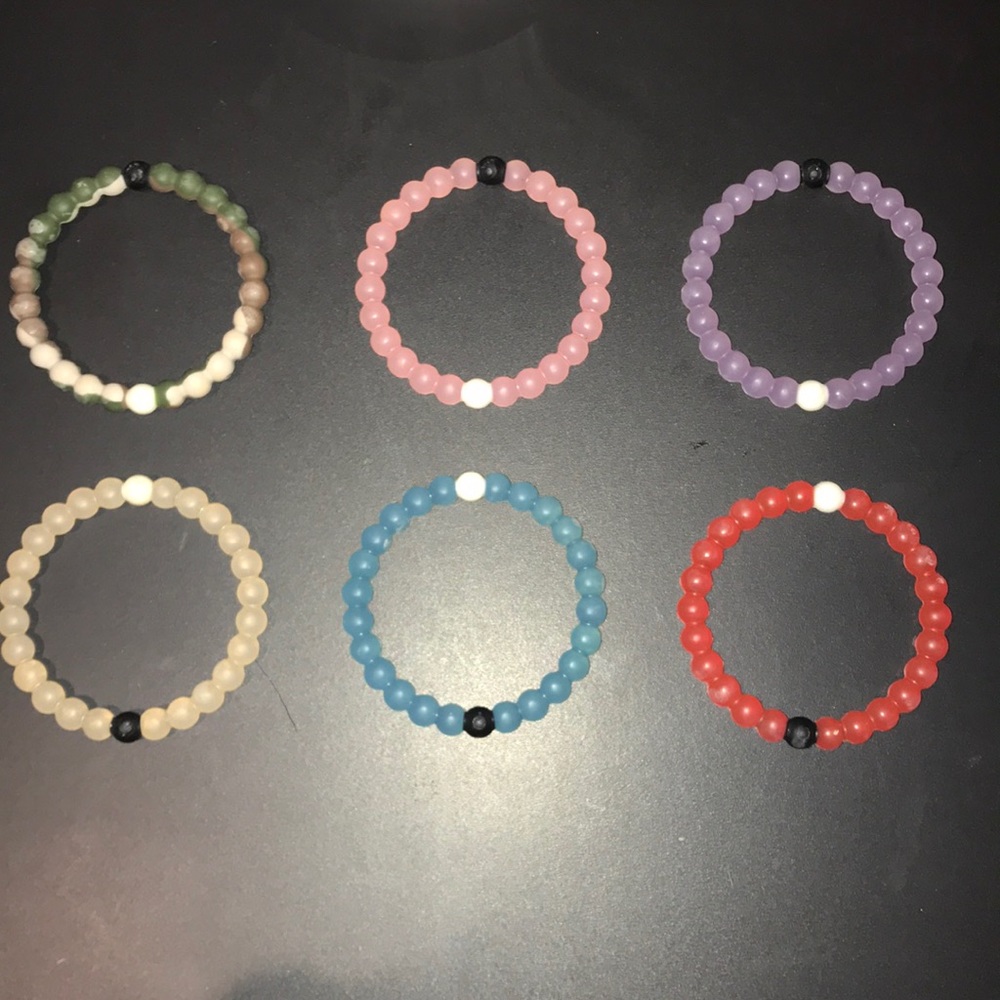 6 lokai bracelets
